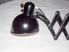 Kaiser Idell Scherenlampe, Schreibtischlampe oder Werkstattlampe, funktioniert
