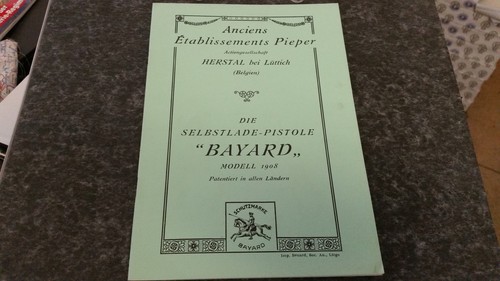 Selbstladepistole bayard - selbstladepistole, "bayard"
