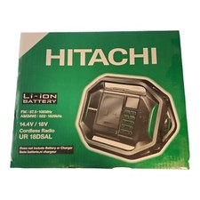 Hitachi UR18DSAL 14,4 18 V Akku-Baustellenradio Radio + Netzteil UR 18 DSAL