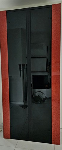 Großes vitrinenpaar - großes,