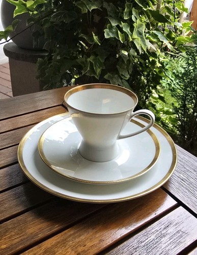Rosenthal form 2000 ätz gold - form,
