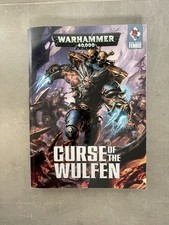 warhammer 40k Curse Of The Wulfen Space Wolves codex Supplement Softcover