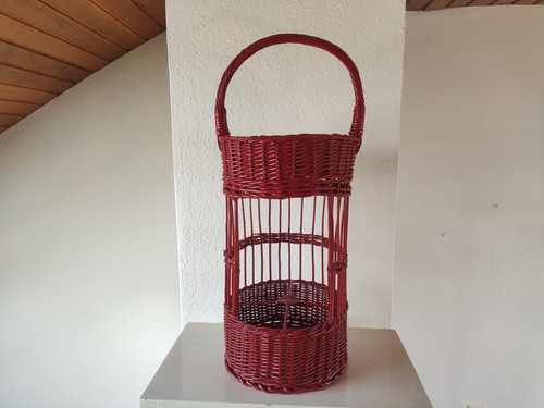 Roter weidenkorb für - roter, 4