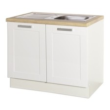 Spülenschrank MATRIX - weiß