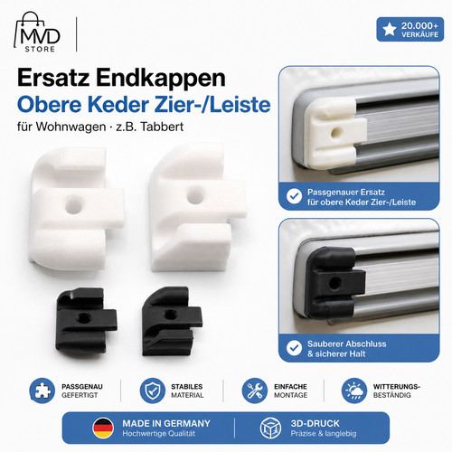 Ersatz endkappen passend für - ersatz,