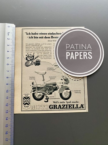 Moto graziella moped - moto, gold-rad