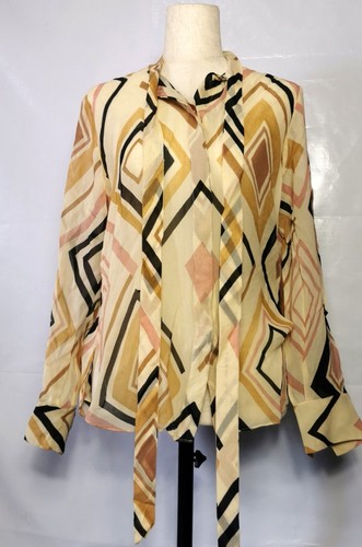 Vintage seidenbluse silk - seidenbluse,