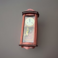 Wand Uhr Regulator  Modern Rot alte Pendeluhr Sinocal