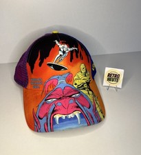 Marvel New Era Cap Silver Surfer 2008 Vintage Trucker SnapBack Comic Cover #6