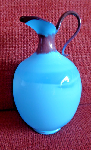 Kleine blaue rauchglas henkel - rauchglas,