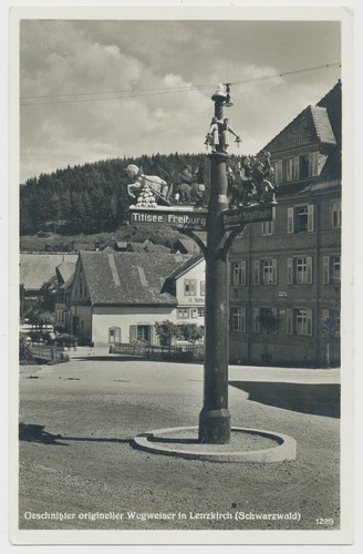 Geschnitzter origeneller - ak,