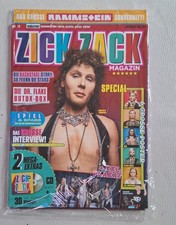 RAMMSTEIN Zick Zack CD + Heft