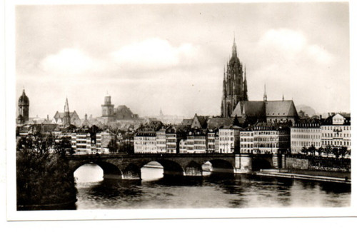 Ansichtskarte frankfurt main - ansichtskarte, frankfurt/main