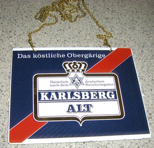 Karlsberg bier altes emaille - karlsberg, bier-altes