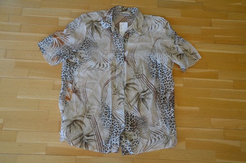 Erfo bluse beige mit - bluse, gr.