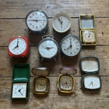 Konvolut Wecker, Reisewecker