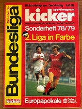 Fußball-Magazin: Kicker Sonderheft Bundesliga 78/79, sehr gut erhalten