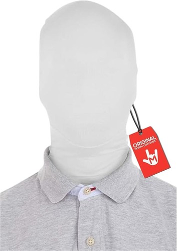 Weiße maske erwachsene - weiße,