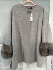 Graues Zara Cape Mit