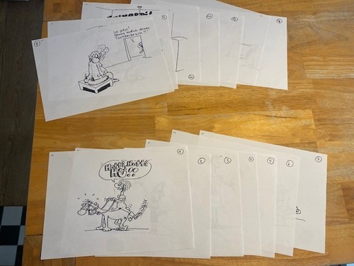 Original illustrationen - 17,