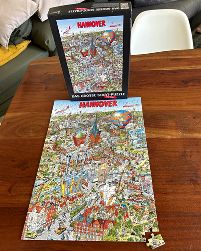 Hannover stadt puzzle 200 - stadt-puzzle,