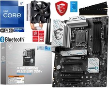 PC Aufrüstkit Intel Core i7-12700KF bis 64GB DDR4 mit MSI B760 Gaming Plus WIFI
