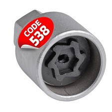 SW-Stahl 02383L-18 Felgenschloss Felgen Radsicherung Werkzeug Adapter für VW