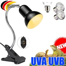 UVA+UVB,Schildkröten Wärmelampe,Reptilien Terrarium Lampe UV Reptilien Heizlampe