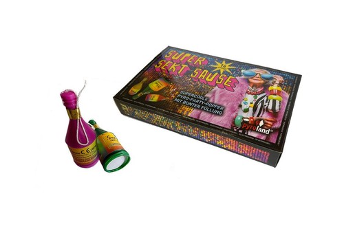 Super sekt sause - super, party-popper