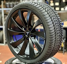 Tesla Y Juniper Winterräder 255/40R20 Hankook Rial Lugano Schwarz
