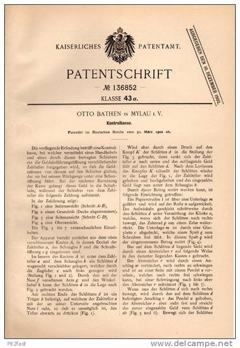 Original patentschrift otto - original,