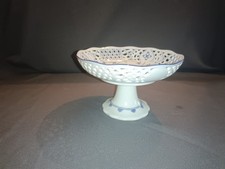 Arabella Atelier Porzellan - Bavaria - Durchbruch Fuß Schale Indisch Blau