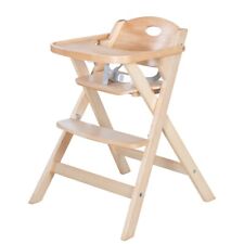 Roba Klapphochstuhl Fold Up Smart Baby- & Kinderhochstuhl Holz natur