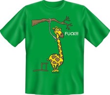 T-Shirt Fuck Giraffe Herren
