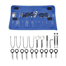 Radio Ausbau Werkzeug Autoradio Ausbauwerkzeug Set Entriegelung Navi 20 Teile