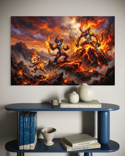 Pokemon leinwand bild - leinwand, anime