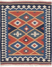 Kelim Kashkouli Teppich 76x95