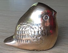 Vogel Messing Figur ca. 4,8 cm