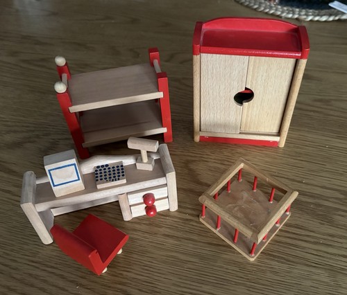 Puppenmöbel kinderzimmer 12 - puppenmöbel, 1:12