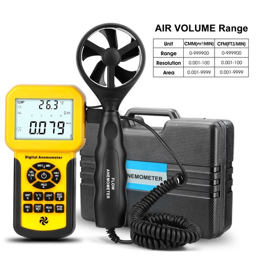 Handheld anemometer hvac air - hvac,