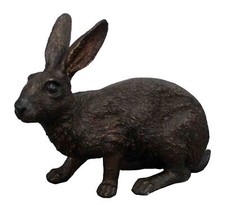 Bronzeskulptur Hase Kaninchen