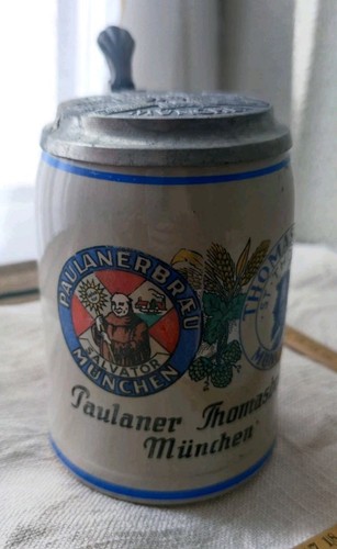 Bierkrug steingut - 0,5l,,