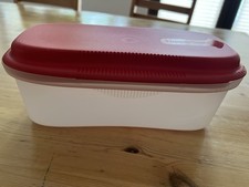 Tupperware - Pasta-Meister - Nudelkocher für die MW - 1,9 L - Weiß/Rot -  Neu