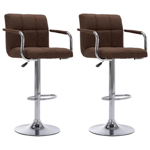 Barhocker stk braun stoff - barhocker,