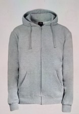 Kapuzenjacke XXL Graumeliert