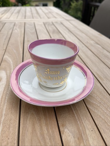 Wunderschöne alte kaffeetasse - wunderschöne,