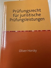 Jura Studium Prüfungsrecht für juristische Prüfungsleistungen