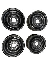 4x Mercedes Ponton 180 Stahlfelgen 4,5x13A 5-Loch Bj. ca. 1960