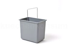 Hailo 18 Ersatzeimer 1094079 grau Abfallsystem Inneneimer Abfallsammler Einsatz