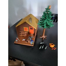 Playmobil 3826 - Anglerhütte mit Figuren RARITÄT 90iger Jahre